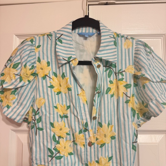 Draper James RSVP Floral Striped Dress NWT - Picture 3 of 5